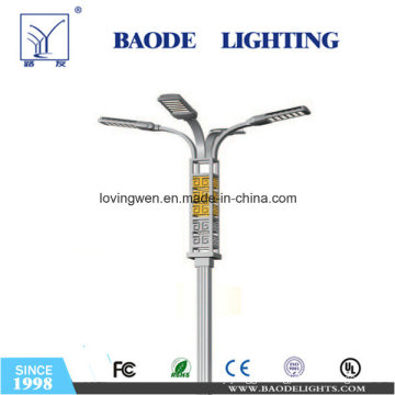 Lighting Pole with Galvanized Steel Arm Pole